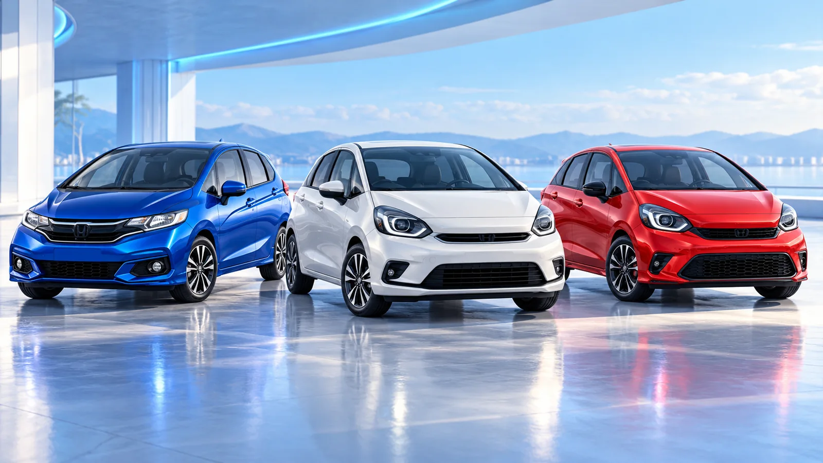 Иллюстрация Honda Fit / Life