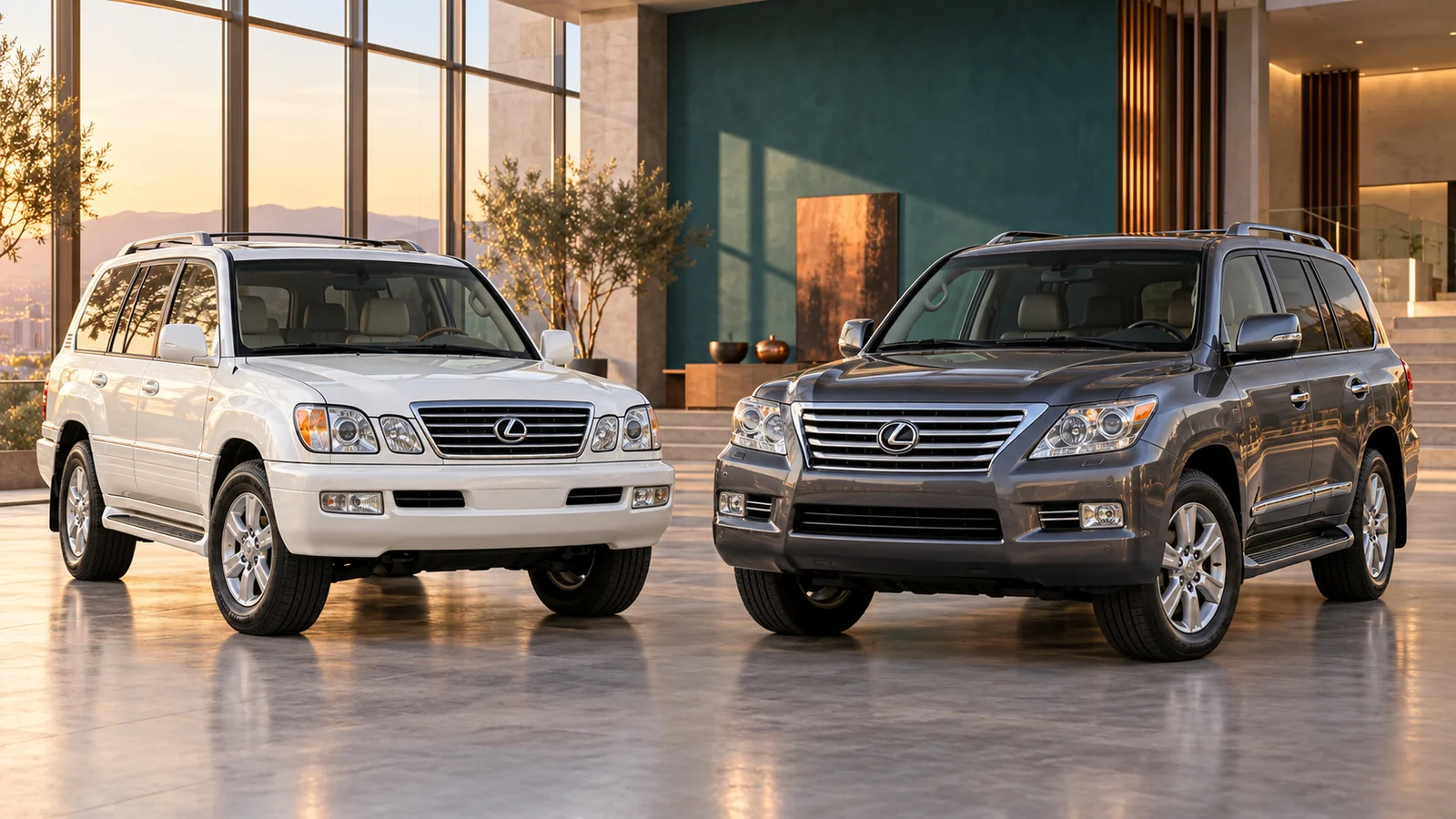 Lexus LX600 F Sport из ОАЭ