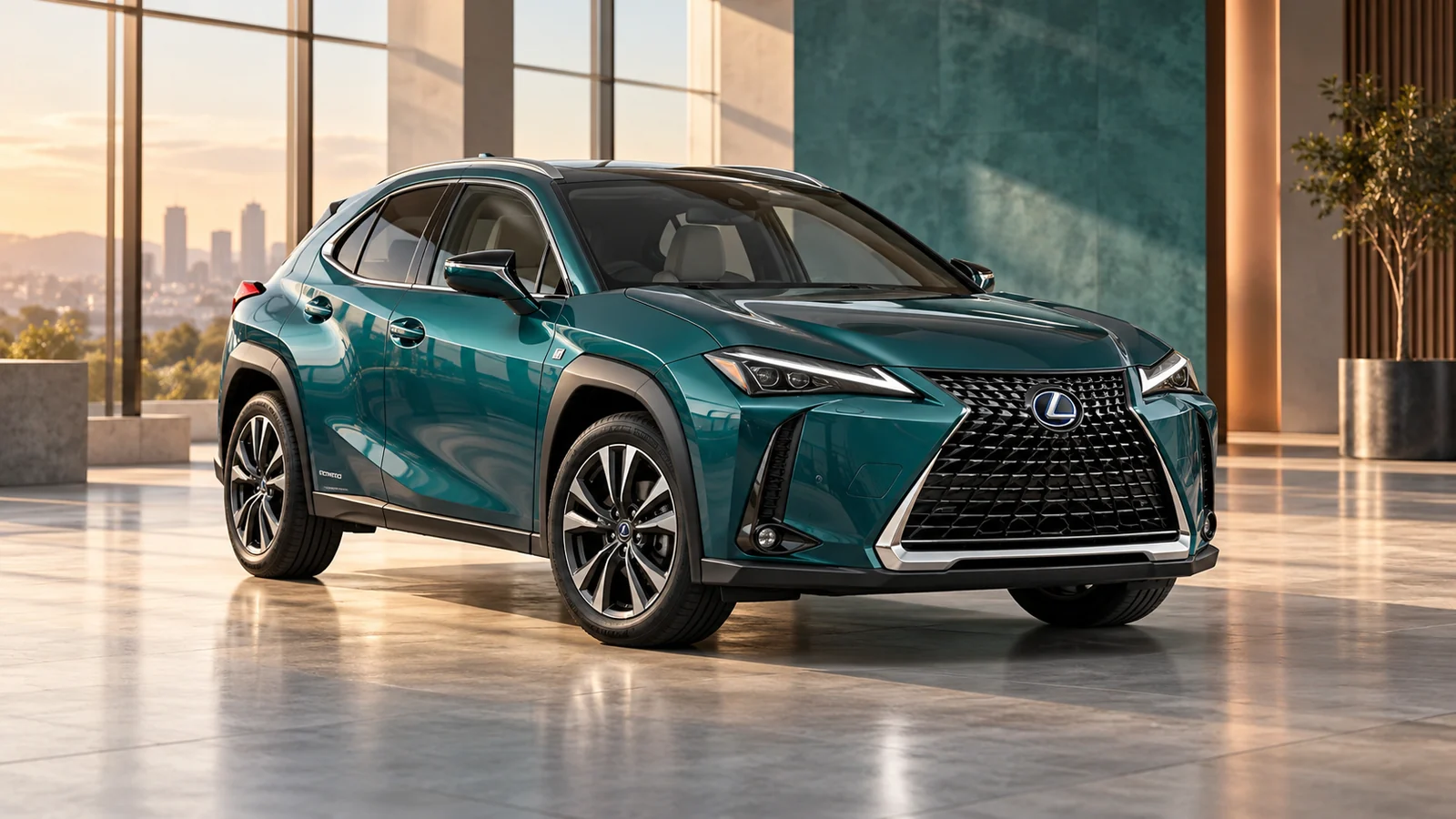 Иллюстрация Lexus UX