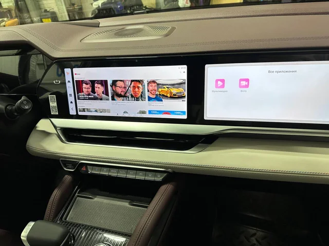 Русификация Geely Monjaro